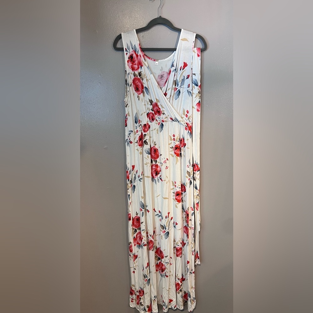 Maxi Dress with Matching Belt